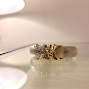 Elegant Gold and Silver Women's Bracelet